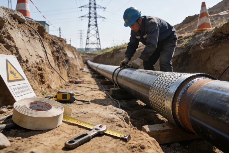 別把給水管當電纜管用！PSP鋼塑復合管做電力保護，這5點不懂就是瞎搞